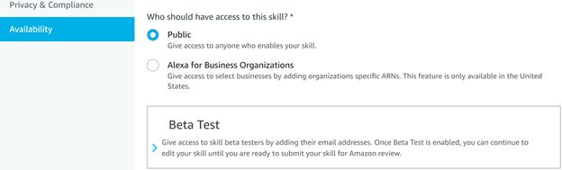 Test alexa sales